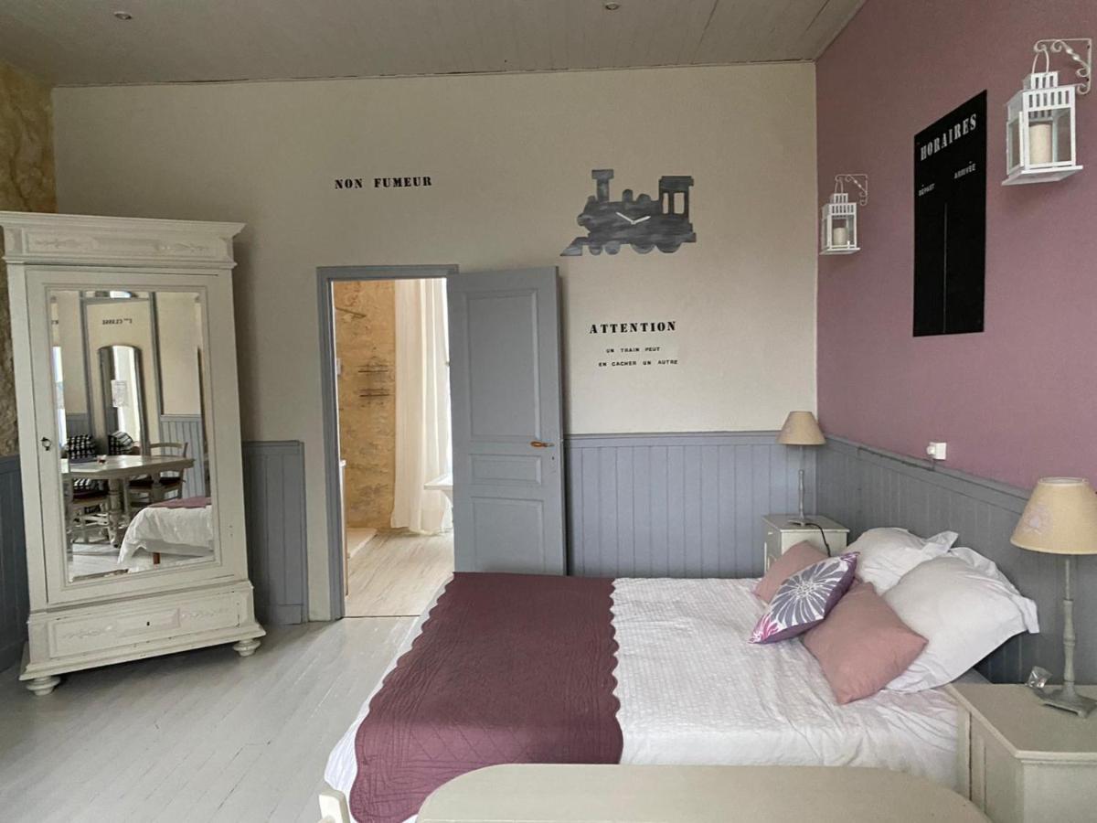 La Gare Bed & Breakfast Gondrin Exterior photo